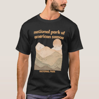 T-shirt Parc National Des Samoa Américaines Lover Visiteur