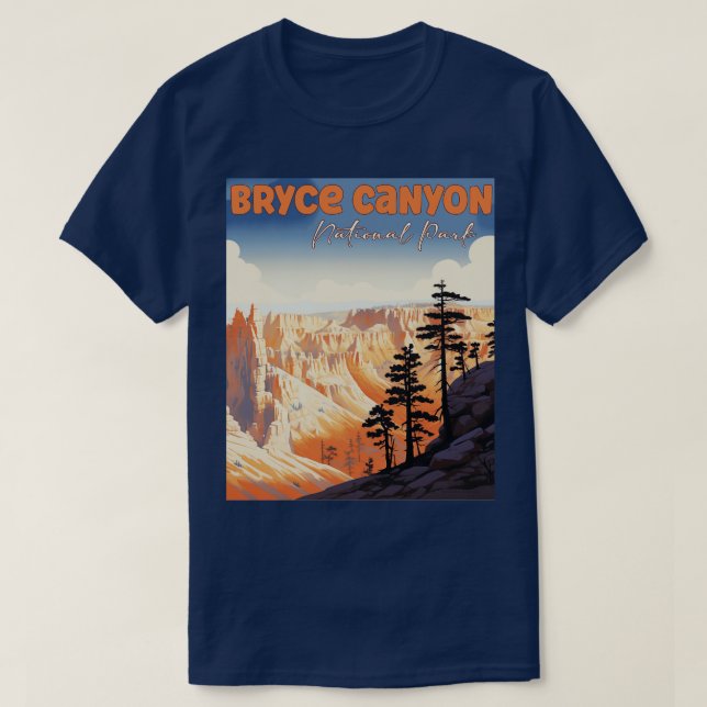 T-shirt Parc national du Bryce Canyon (Design devant)