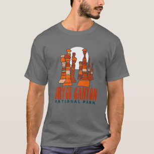 T-shirt Parc national du canyon de Bryce Vintage Hoo Doo R