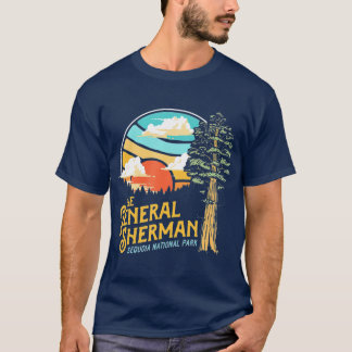 T-shirt Parc national du général vintage Sherman Sequoia