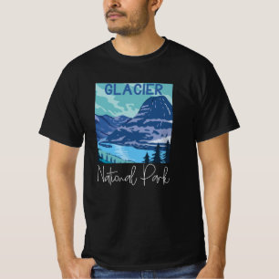 T-shirt Parc national du Glacier USA