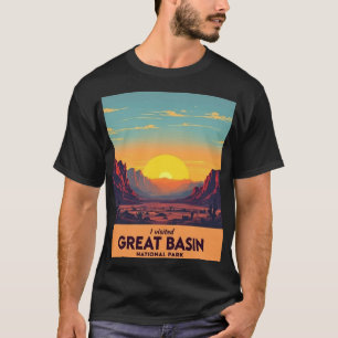 T-shirt Parc national du Grand Bassin de Sunset vintage - 