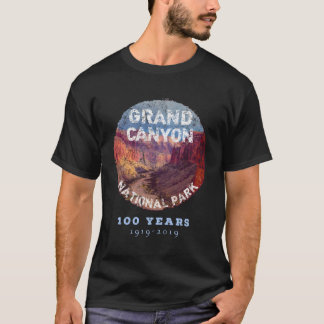 T-shirt Parc National Du Grand Canyon 100 Ans 19192019 Pou