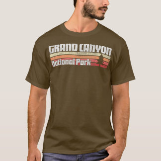T-shirt Parc national du Grand Canyon Style rétro les anné