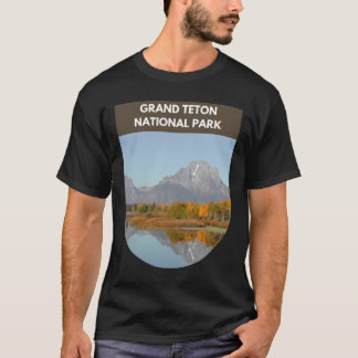 T-shirt Parc national du Grand Teton - Wyoming