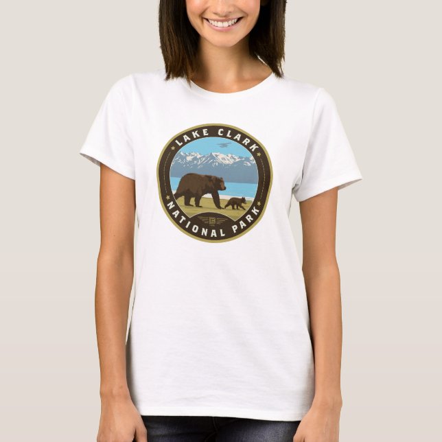T-shirt Parc national du lac Clark (Devant)