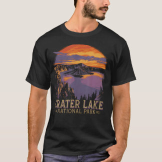 T-shirt Parc national du lac Crater Oregon