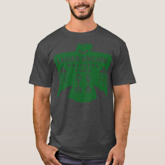 T-shirt Parc national du Lassen d'oiseaux amérindiens