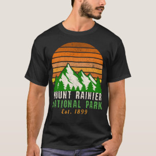 T-shirt Parc national du Mont Rainier MT RAINIER