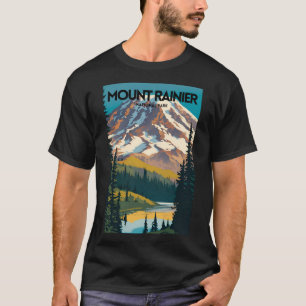 T-shirt Parc national du Mont-Rainier Tourisme traditionne