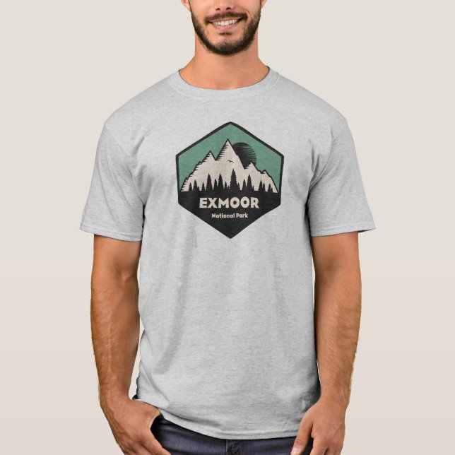 T-shirt Parc national Exmoor (Devant)