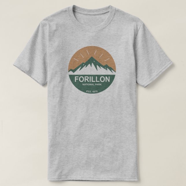 T-shirt Parc national Forillon (Design devant)