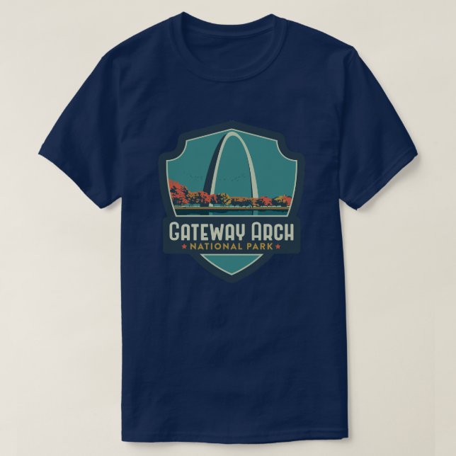 T-shirt Parc national Gateway Arch (Design devant)