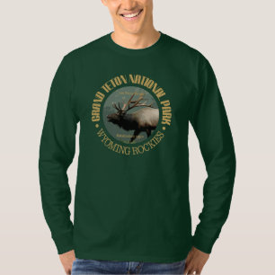 T-shirt Parc national grand de Teton (élans)