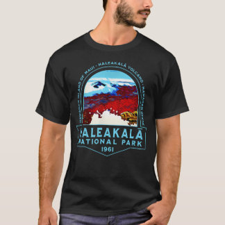 T-shirt Parc national Haleakala Maui Hawaii Volcan