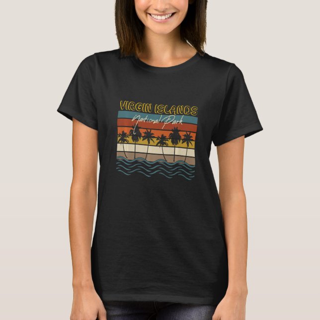 T-shirt Parc national Iles Vierges St. John Souvenir Pal (Devant)