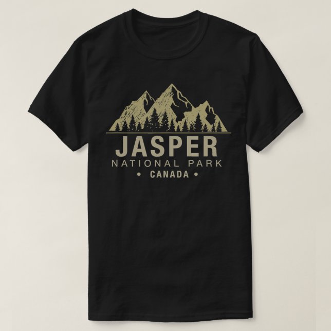 T-shirt Parc national Jasper (Design devant)