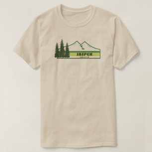 T-shirt Parc national Jasper Grandes vertes