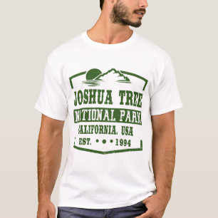 T-SHIRT PARC NATIONAL LA CALIFORNIE D'ARBRE DE JOSHUA