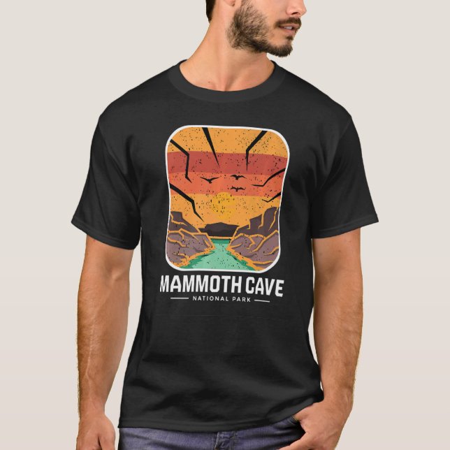 T-shirt Parc national Mammoth Cave Kentucky Souvenir Cave (Devant)