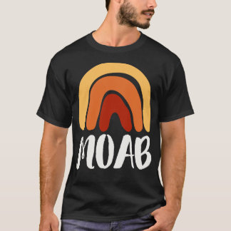 T-shirt Parc national Moab Utah Boho Rainbow Arches