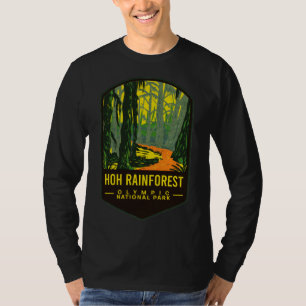 T-shirt Parc national olympique de la Forêt de pluie Hoh