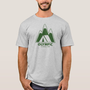 T-shirt Parc national olympique Montagnes Camping