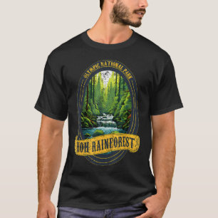T-shirt Parc national Olympique Washington Hoh Rain
