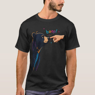 T-shirt Parc National Ours Nez Boop Faune Nature Grizz