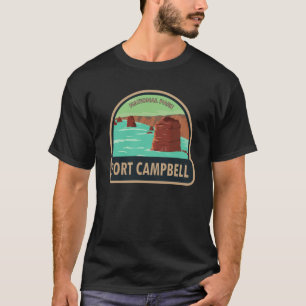 T-shirt Parc national Port Campbell Australie Vintage