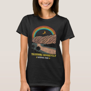 T-shirt Parc national Theodore Roosevelt Vintage les année