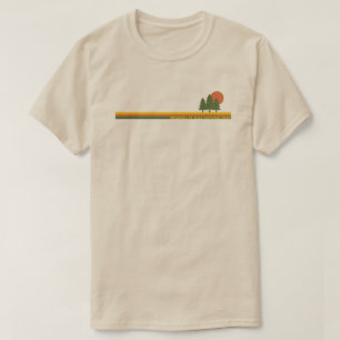 T-shirt Parc national Wrangell-St. Elias Pine Trees Soleil