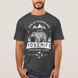 T-shirt Parc national Yosemite T California Bear Vintage G