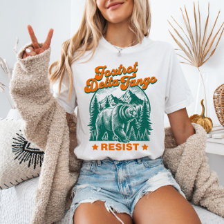 T-shirt Parc naturel du delta du Tango RESIST Bear