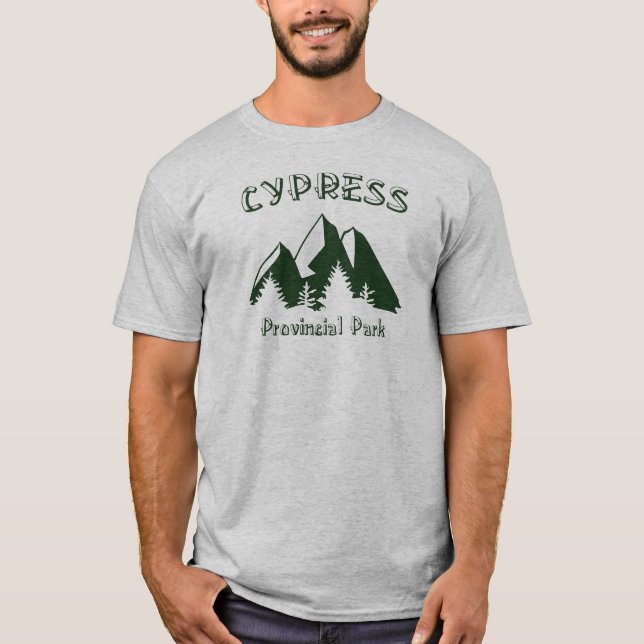 T-shirt Parc provincial Cypress (Devant)