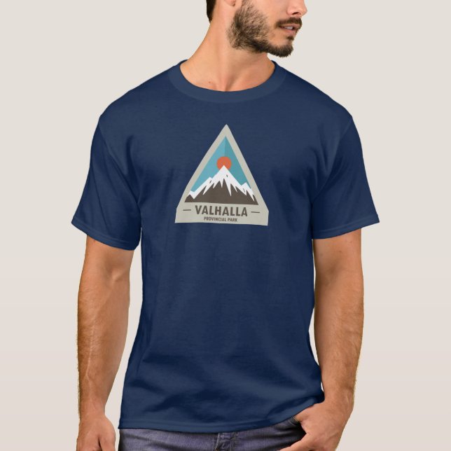 T-shirt Parc provincial de Valhalla (Devant)