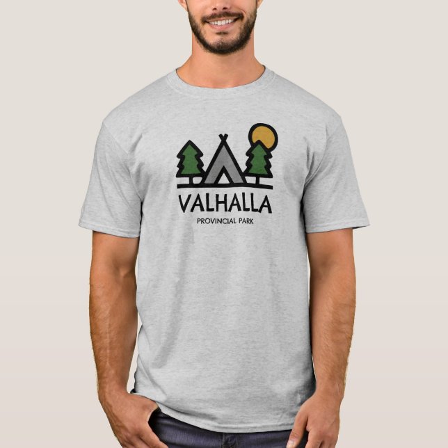 T-shirt Parc provincial de Valhalla (Devant)