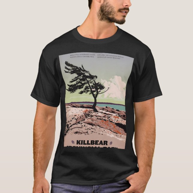 T-shirt Parc provincial Killbear (Devant)