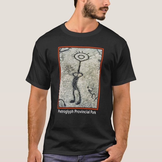 T-shirt Parc provincial Petroglyph (Devant)