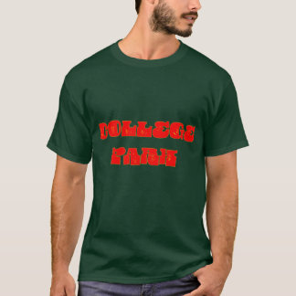 T-shirt Parc universitaire surdimensionné