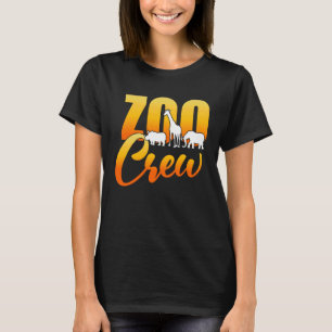 T-shirt Parc zoologique de la troupe zoologique Jardin zoo