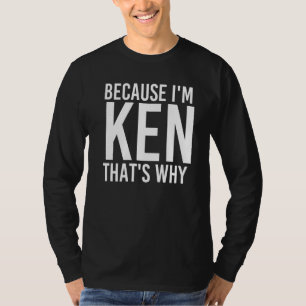 T-shirt Parce Que Je Sais Que C'Est Pourquoi Une Idée Amus