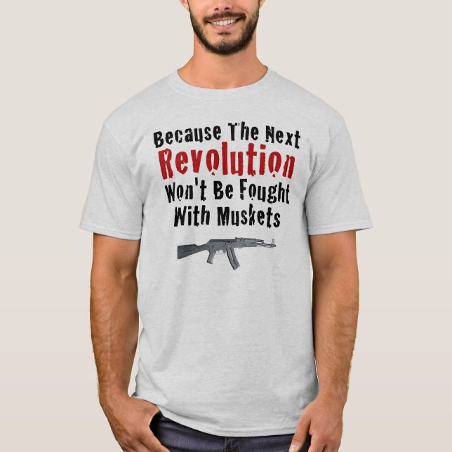 T-shirt Parce que la prochaine révolution (Devant)