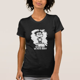 T-shirt Parce que tu es bête – Motif de déclaration ironiq