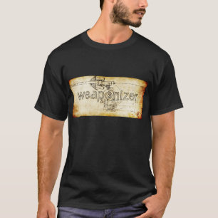 T-shirt Parchemin de Weaponizer Steampunk