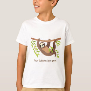 T-shirt Parcours de découpe de texte personnalisé