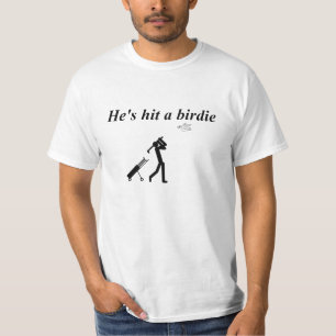 T-shirt parcours de golf amusant