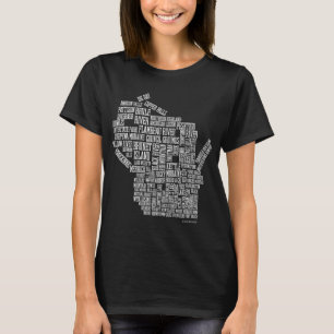 T-shirt Parcs d'État du Wisconsin Wis-Kid