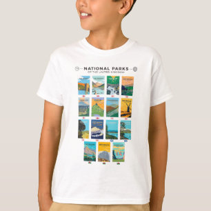 T-shirt Parcs Nationaux Du Royaume-Uni
