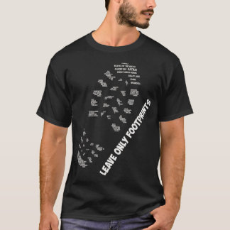T-shirt Parcs nationaux Imprimer de démarrage laisser seul